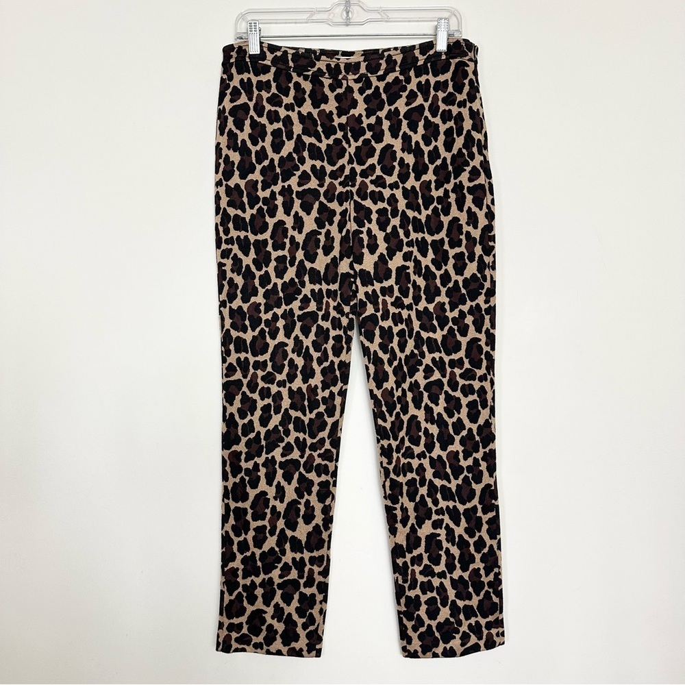 St. John Collection Alexa Leopard Animal Print - Picture 1 of 14